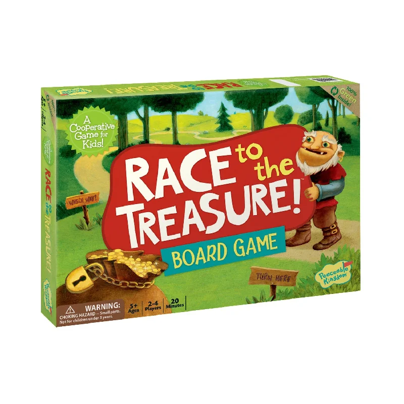 Race to the Treasure Cooperative Board Game