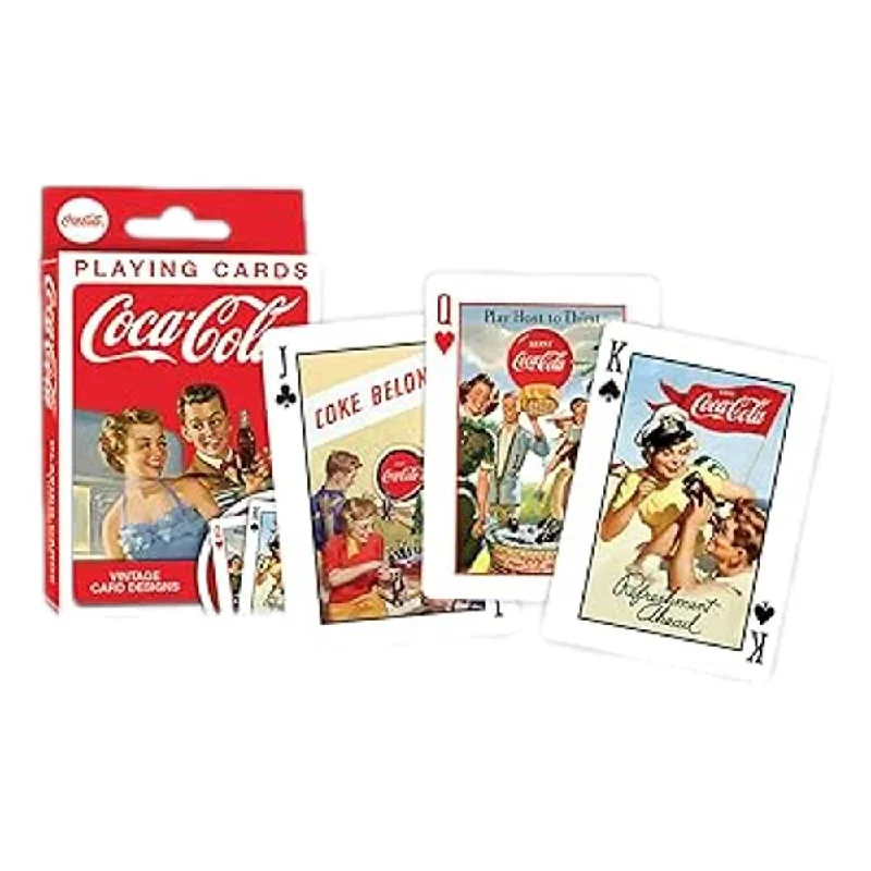 Playing Cards - Coca-Cola Vintage Ads