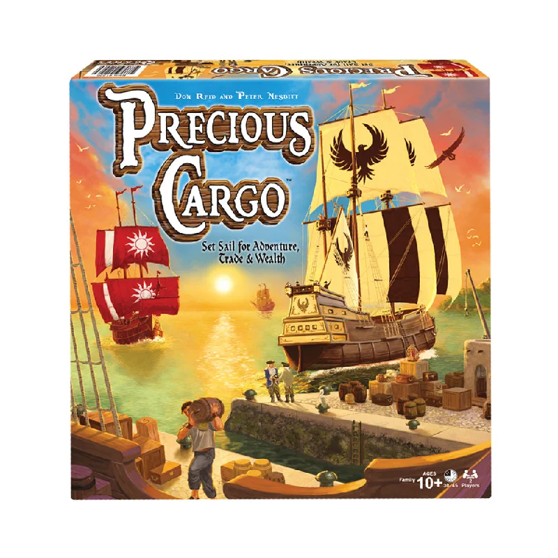 Precious Cargo Strategic Maritime Board Game by Winning Moves