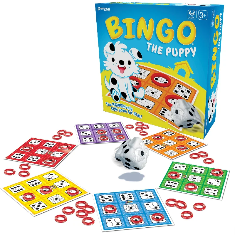 Pressman Bingo the Puppy - Interactive Board Game