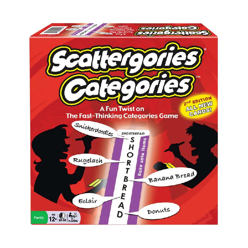 Scattergories Categories - Creative Word Challenge Board Game