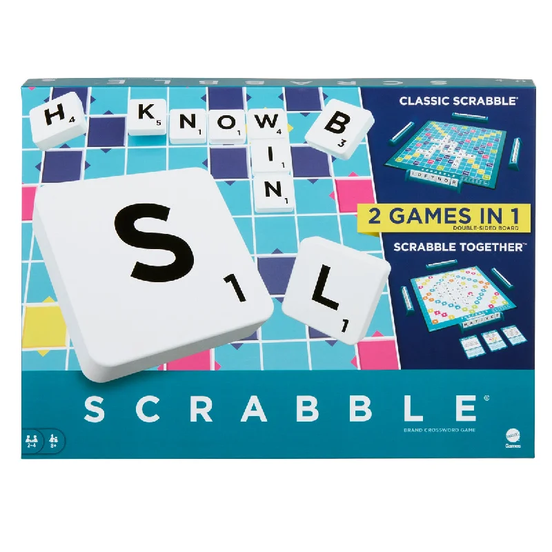 Scrabble 2-in-1 Double Sided Board Game