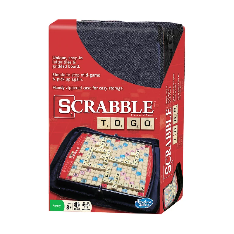 Scrabble To Go Portable Edition Board Game