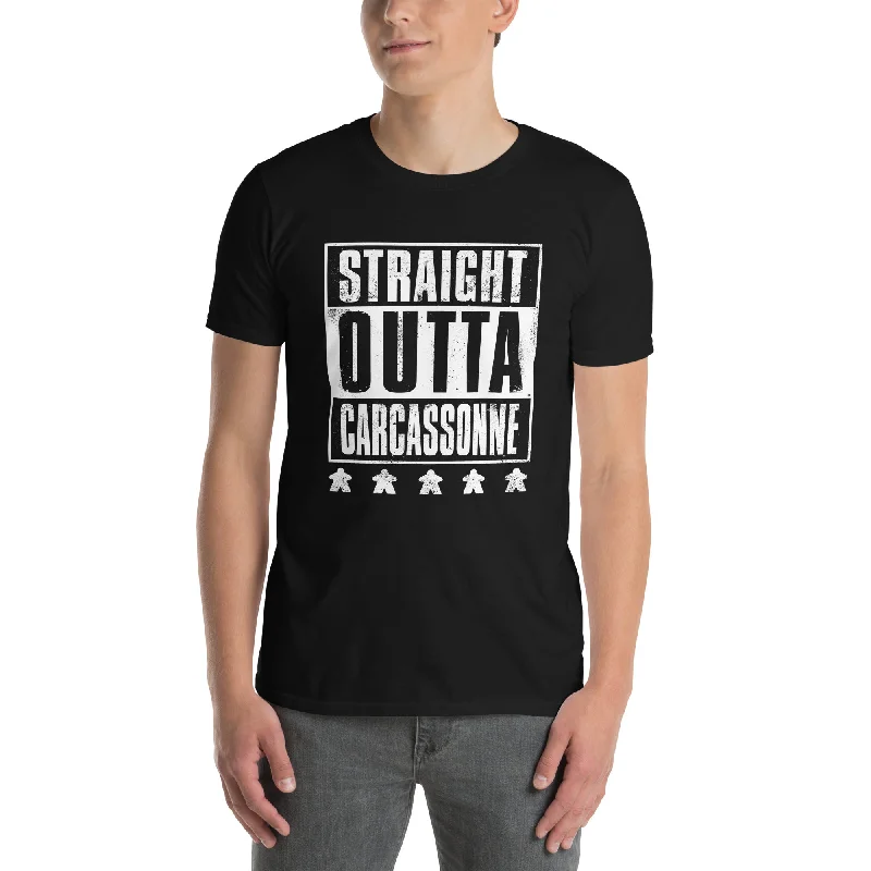 Straight OUTTA Carcassonne Board Game T-Shirt