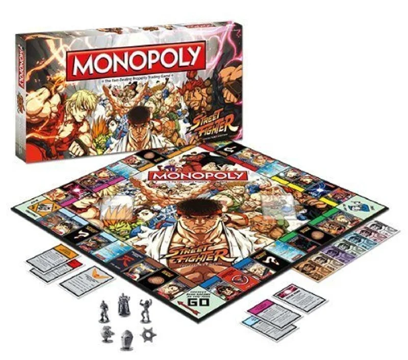 Street Fighter Monopoly (USAopoly)