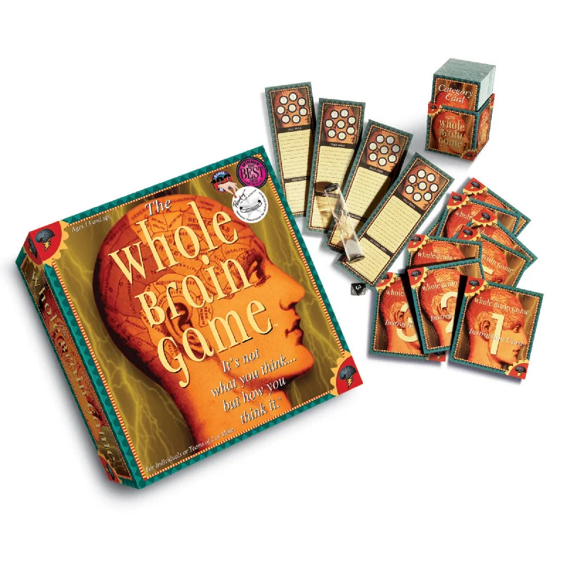 Talicor The Whole Brain Game Brain-Boosting Board Game