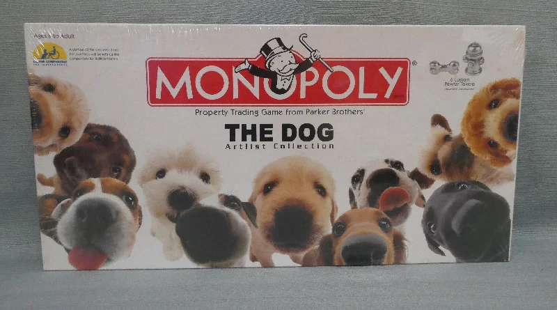 The Dog Artlist Collection Monopoly - Brand New!