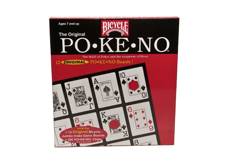 Po-Ke-No Original Bicycle Jumbo Board Game by US Playing Card Co