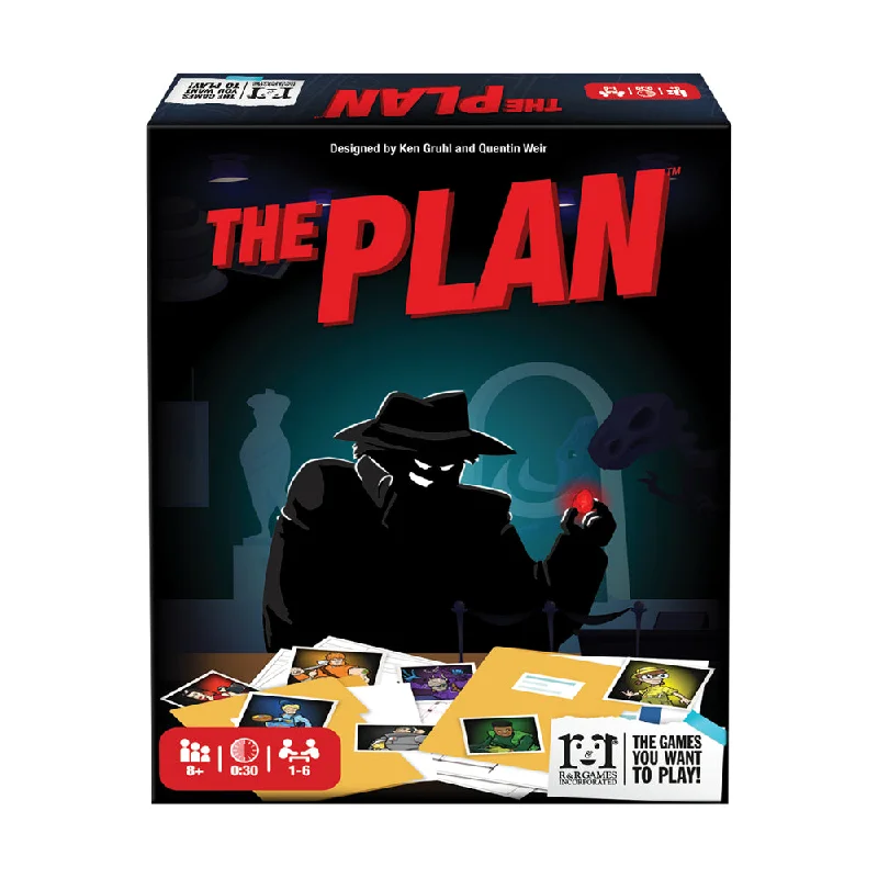 The Plan Strategic Treasure Hunt Board Game by R&R Games