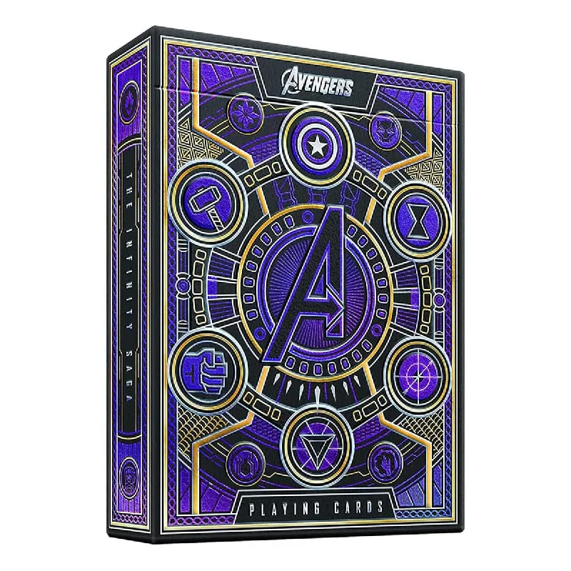 Theory 11 - Avengers Purple Playing Cards