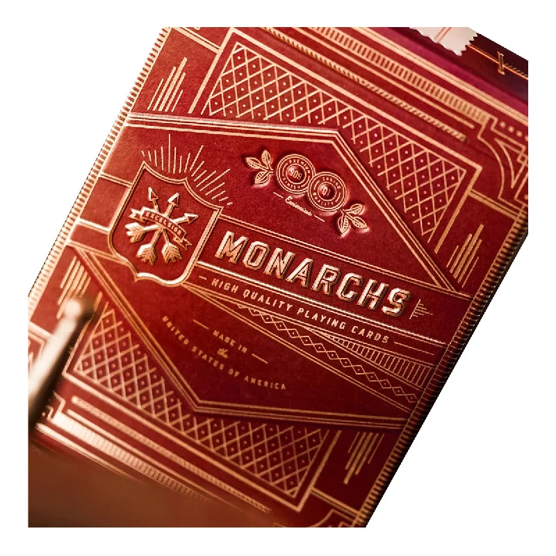 Theory 11 - Monarch Red Playing Cards