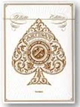 Theory 11 Playing Cards - Artisans (White)