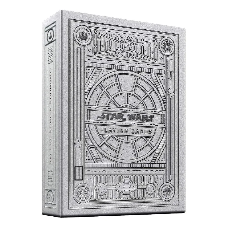 Theory 11 - Star Wars Silver Edition Light Side (White) Playing Cards