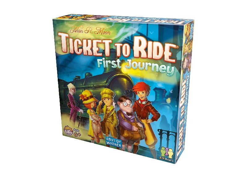 Ticket to Ride: First Journey USA Map Board Game