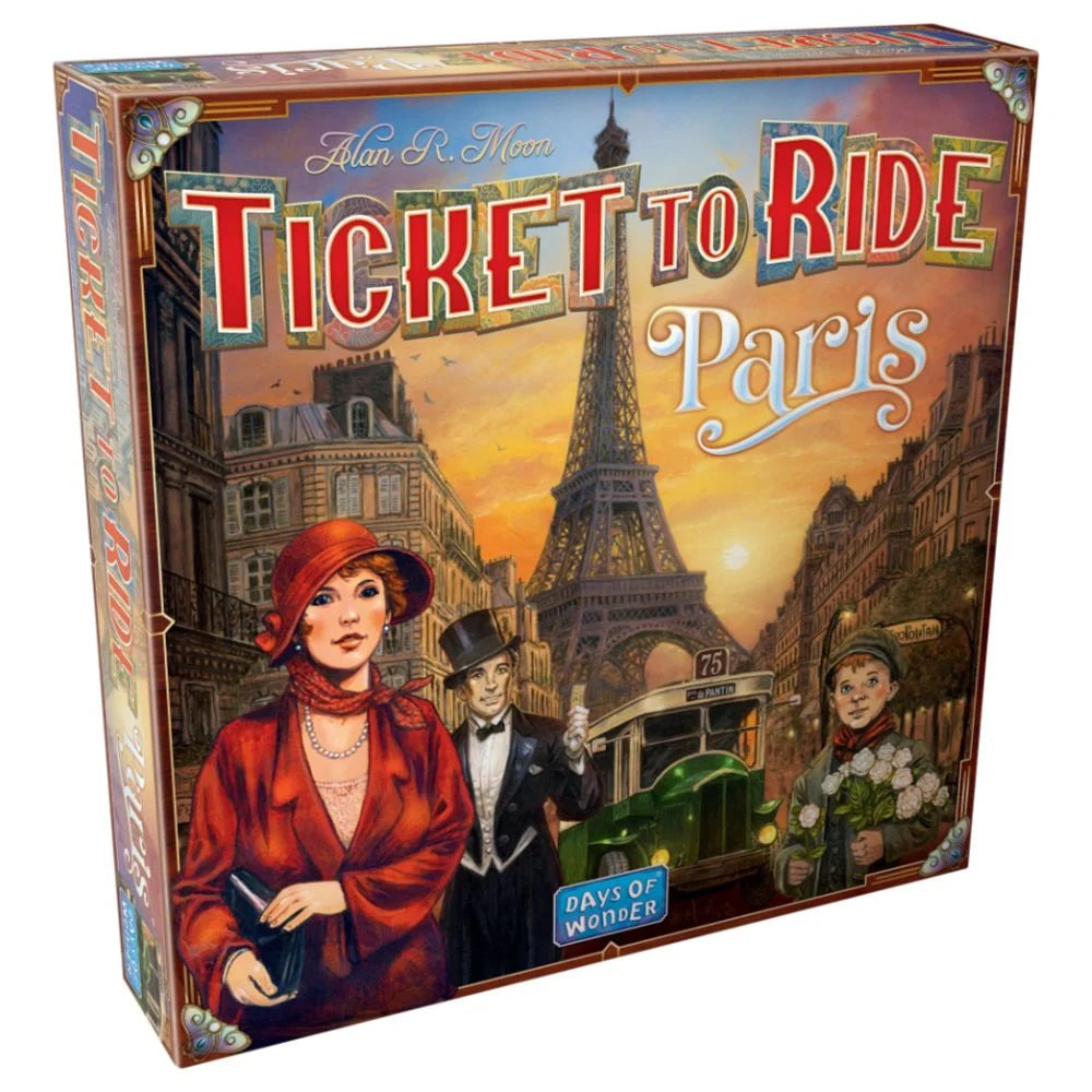 Ticket to Ride Paris Board Game