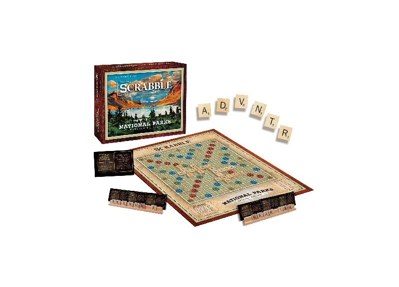 USAopoly SCRABLE: National Parks Edition Board Game