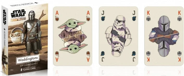 Waddingtons Star Wars The Mandalorian Playing Cards