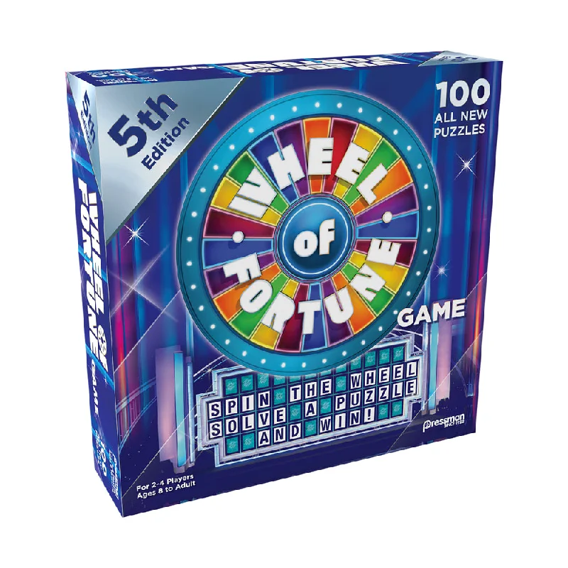 Wheel of Fortune 6th Edition Board Game by Pressman Toy